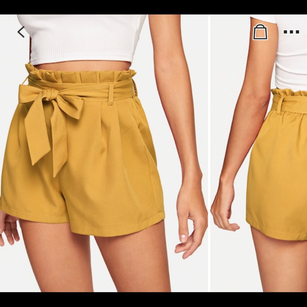 Shein Silk Shorts
